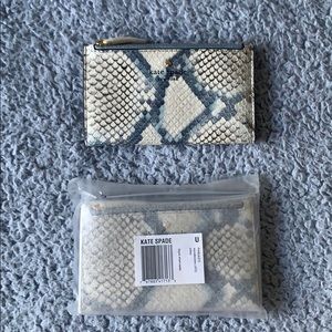 KATE SPADE hayes street snake-embossed mikey